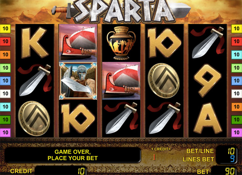 Онлайн автомат «Sparta» — играйте в Rox casino