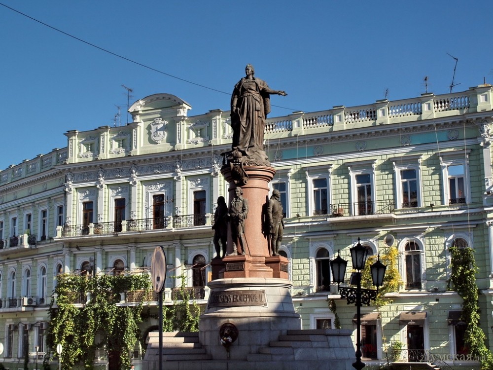 Памятник императрице в Одессе