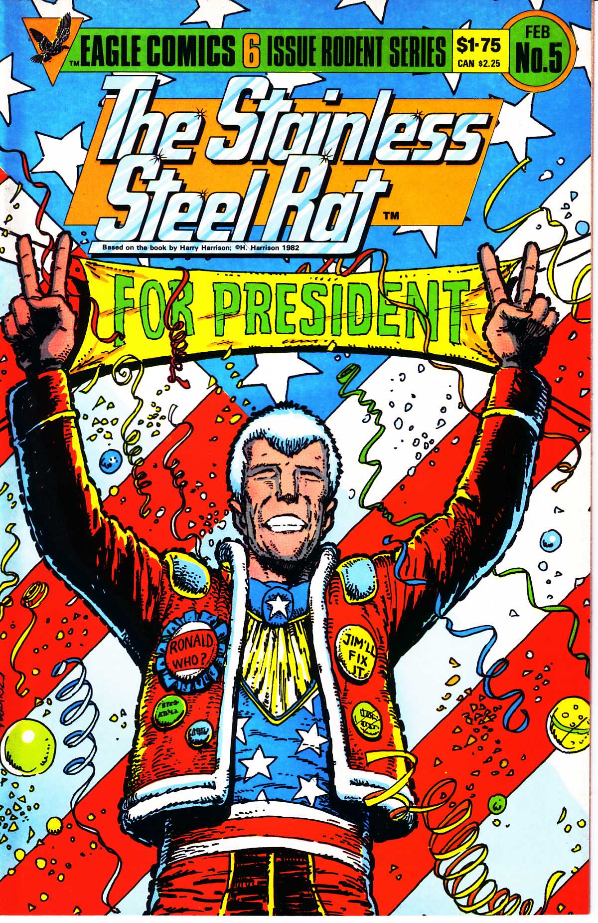 «Стальную Крысу — в Президенты!» (The Stainless Steel Rat for President) (1982)